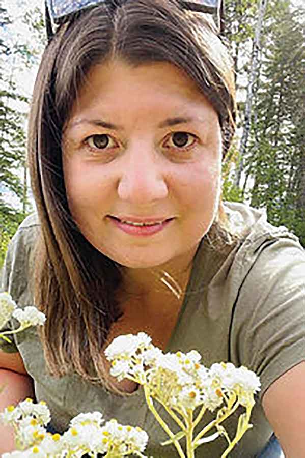 Lisa Barnes of Forest Mama makes beauty and healing products using foraged plants