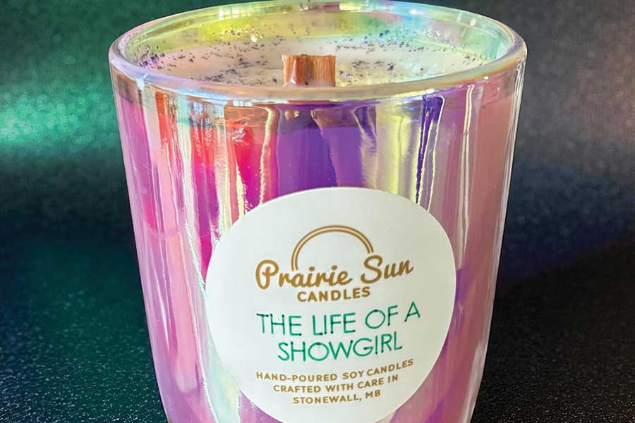 Prairie Sun Candles has a line of fall and Christmas candles including the Fraser Fir, Alpine Eucalyptus and Christmas Tree Farm, Speak Easy and Harvest Moon