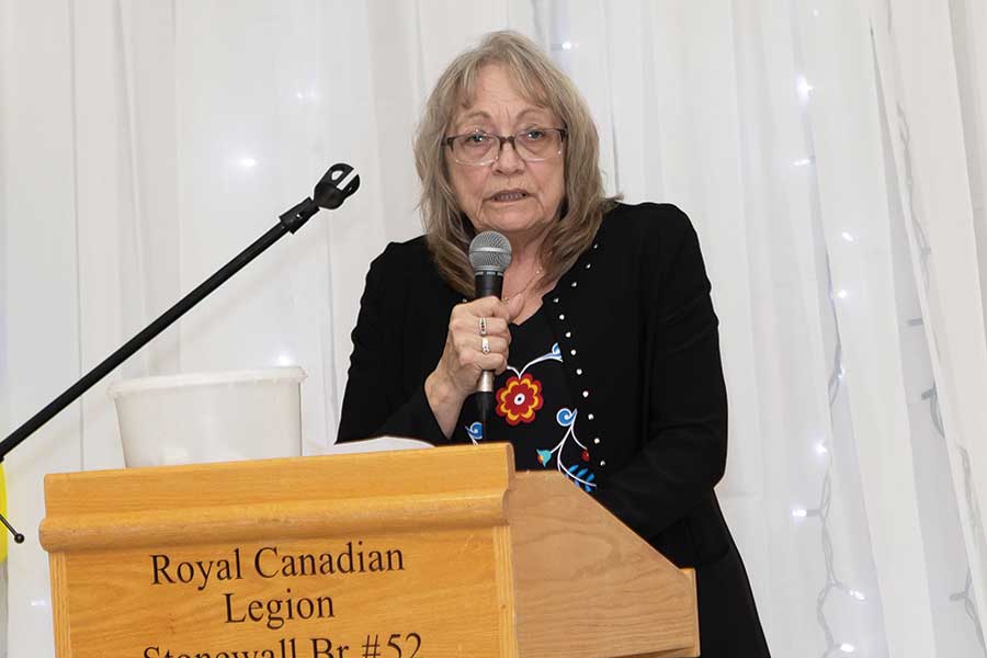 Mona Buors, minister of Métis Child and Family Services for the Manitoba  Métis Federation, shared praise and passion for the SWDPC