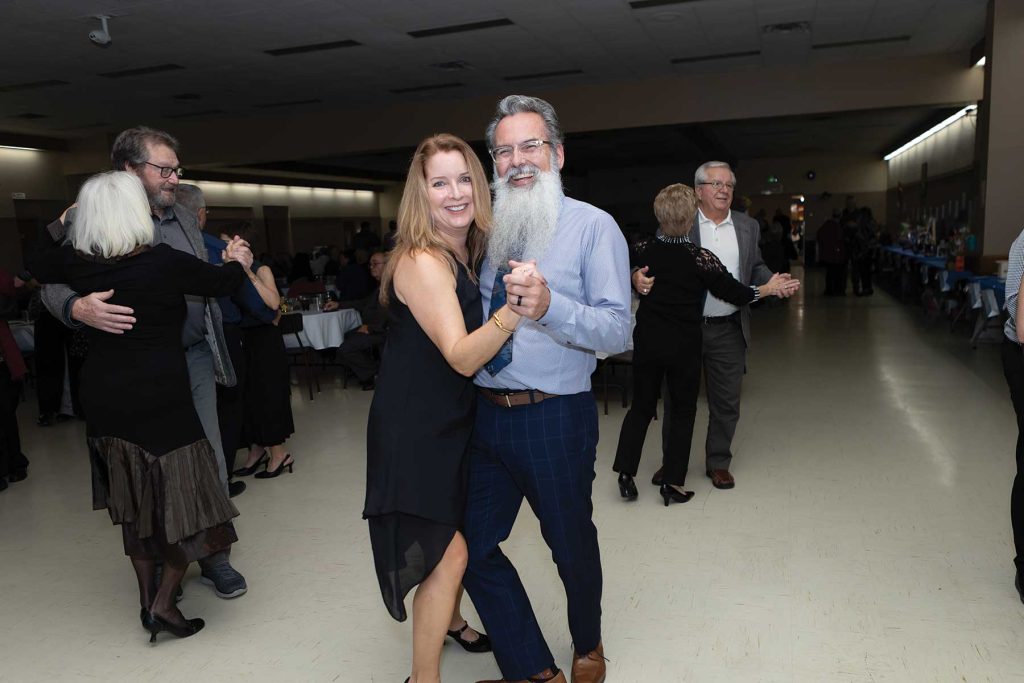 Holly and Paul Mulvihill hit the dance floor following Paul winning the Golden Ticket prize