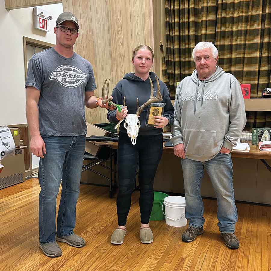 Third place winner Harley Halldorson