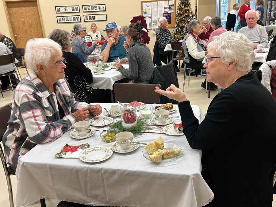 Community members celebrated the start of the holiday season at the Stonewall Anglican Church of the Ascension on Nov. 29 for their Christmas Tea, Bake and Craft Sale