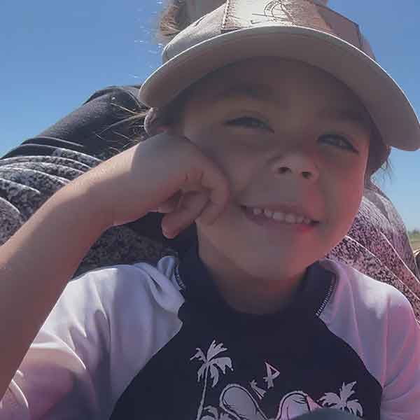 Atlas, 6, of Gimli, is one of three Interlake boys advancing through rounds of the Jr. Ranger Competition