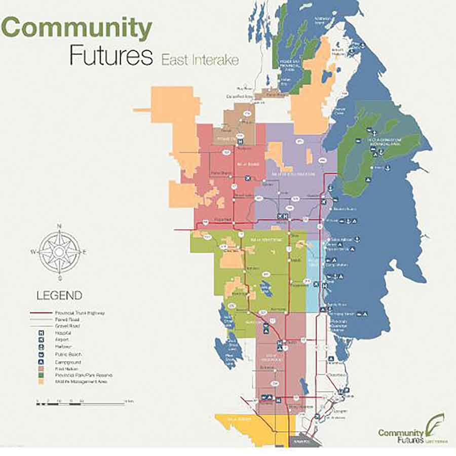 Community Futures East Interlake’s catchment area
