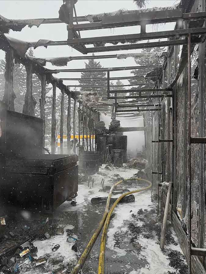 The Carman-Dufferin Fire Department responded to a construction trailer fire at Carman Collegiate on Dec. 9. Staff and Students evacuated to Canadian Reformed Church as firefighters attended the scene