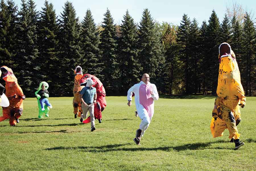 Dufferin Christian School students and staff laced up for the annual Terry Fox Run on Oct. 8, raising $3,943.05 for cancer research through a week of healthy living activities and a school-wide run that celebrated teamwork, generosity, and community spirit