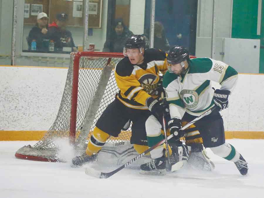 Mercs forward Jesse Korytko opened the scoring and added an assist against the Carman Beavers
