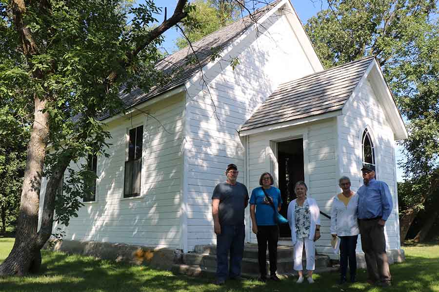 Volunteers are working to fix up the Dunston United Church building, which has been declared a municipal heritage site. The building, located northwest of Morden, has been a community gathering space for over a century