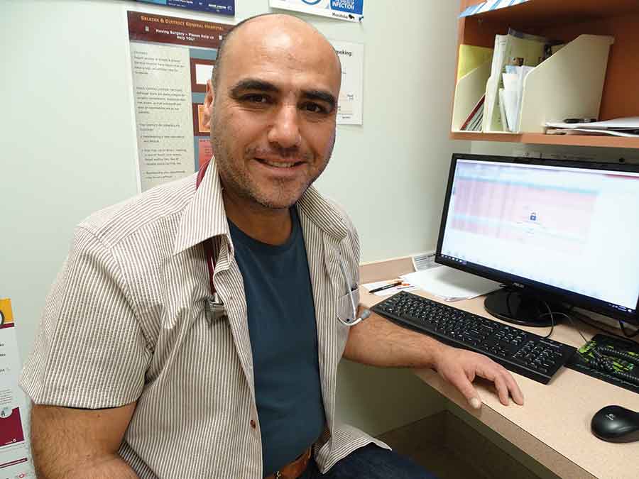 The Stonewall community is mourning the loss of Dr. Majid Zahiri, shown here in a photo from 2017. Dr. Zahiri died on Oct. 14 surrounded by people who care for him