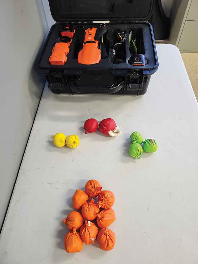 Stonewall RCMP seized a drone and balloons containing methamphetamine, cocaine, tobacco and cannabis concentrate — valued at about $600,000 inside the institution — after an alleged delivery attempt to Stony Mountain Institution on Feb. 8