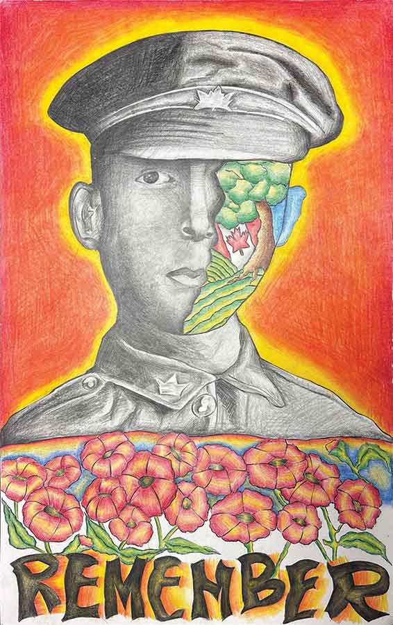 Andrew Gill’s Junior Colour poster earned top honours in his age category