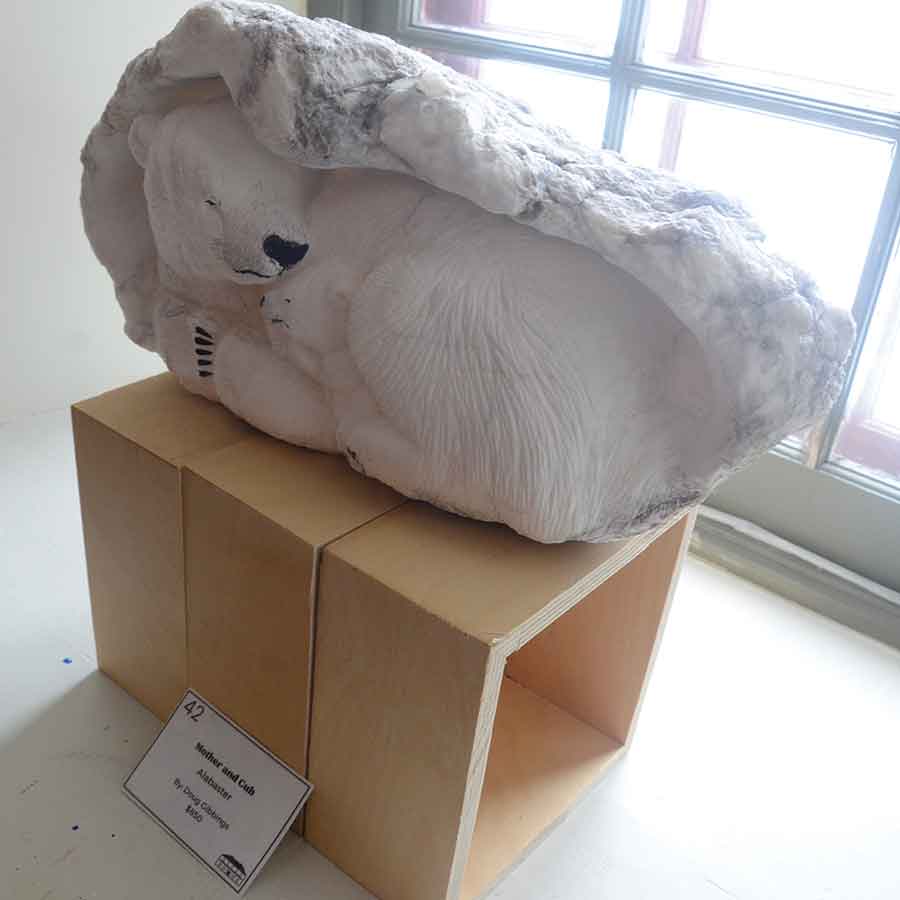 A sculpture from 2024’s Community Art Show