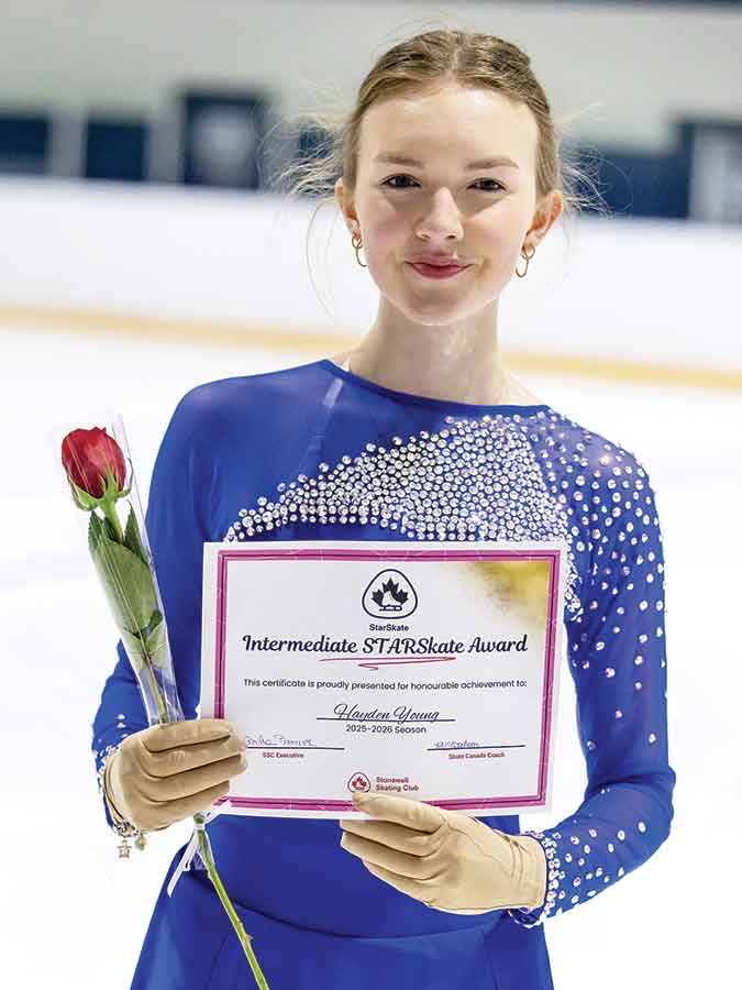 Hayden Young, Intermediate STARSkater of the Year