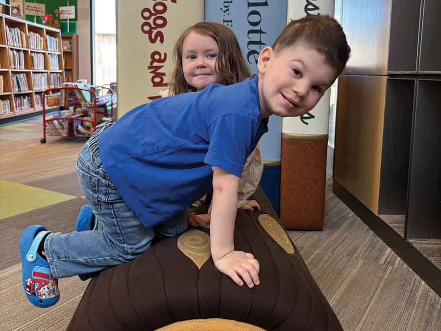The library is a welcoming place for kids already and with the expansion to the children’s section getting underway soon, parents are going to have a hard time getting their kids to leave