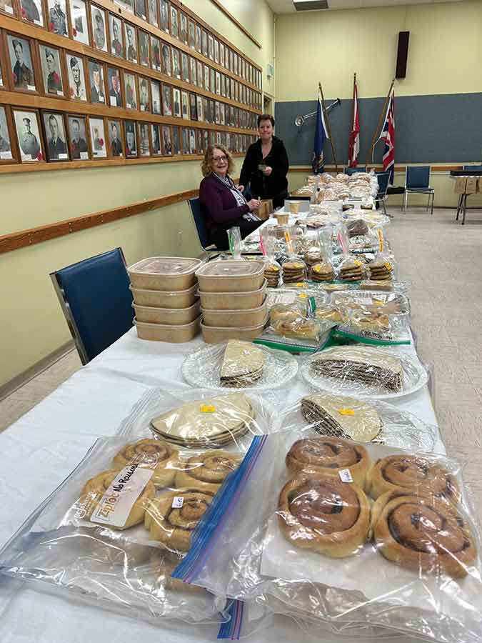 Volunteer members of the Lakeshore Hospital Guild held a fundraiser in 2025 for the hospital that included a variety of homemade food, baked goods and desserts
