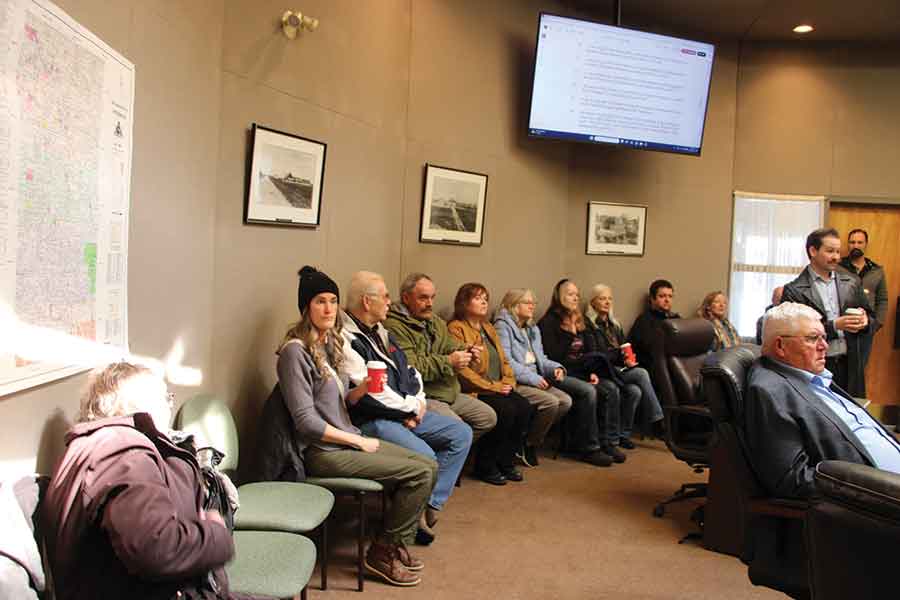 About 20 people attended the April 8 Rockwood council meeting to observe discussion and votes on proposed quarry developments