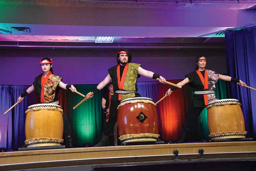 The Altona Chamber’s gala last week featured performances from Folklorama entertainers as well as the W.C. Miller Collegiate Jazz Band