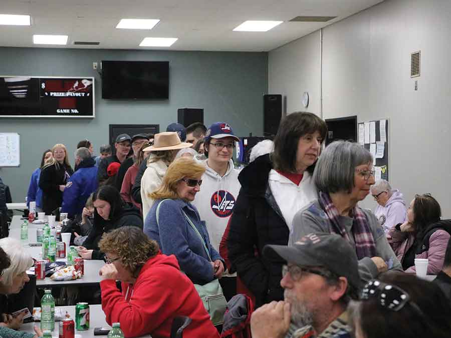 Citizens voting at the Selkirk Red River Métis Local election on March 29