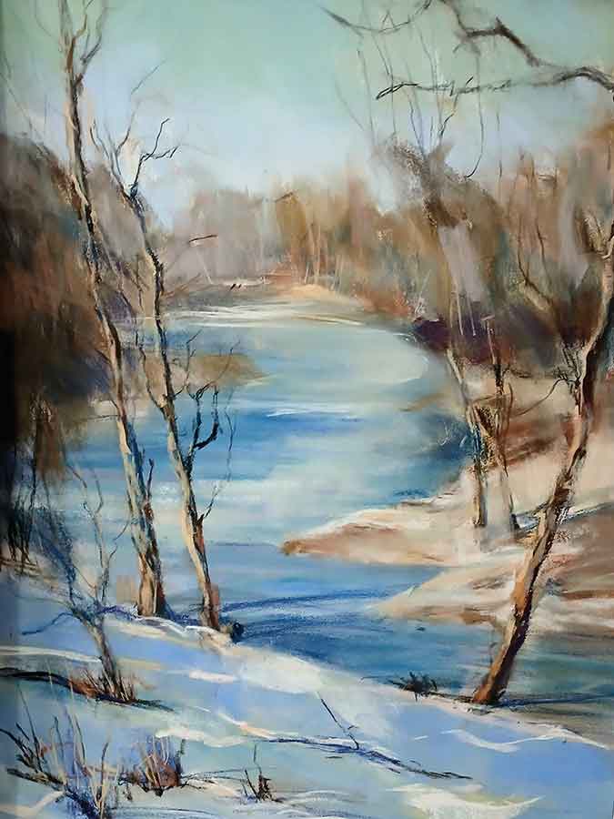 A collection of Slawik’s paintings, showcasing her use of pastels, acrylics and oils, will be on display at GPAC