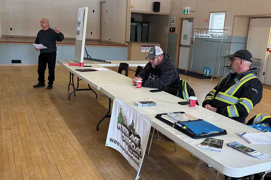 The Interlake Offroad Club recently hosted a community trail development meeting in Balmoral where attendees learned about multi-use trail planning, trail safety, upcoming projects and more. Throughout the year, the club participates in events in the communities it rides through