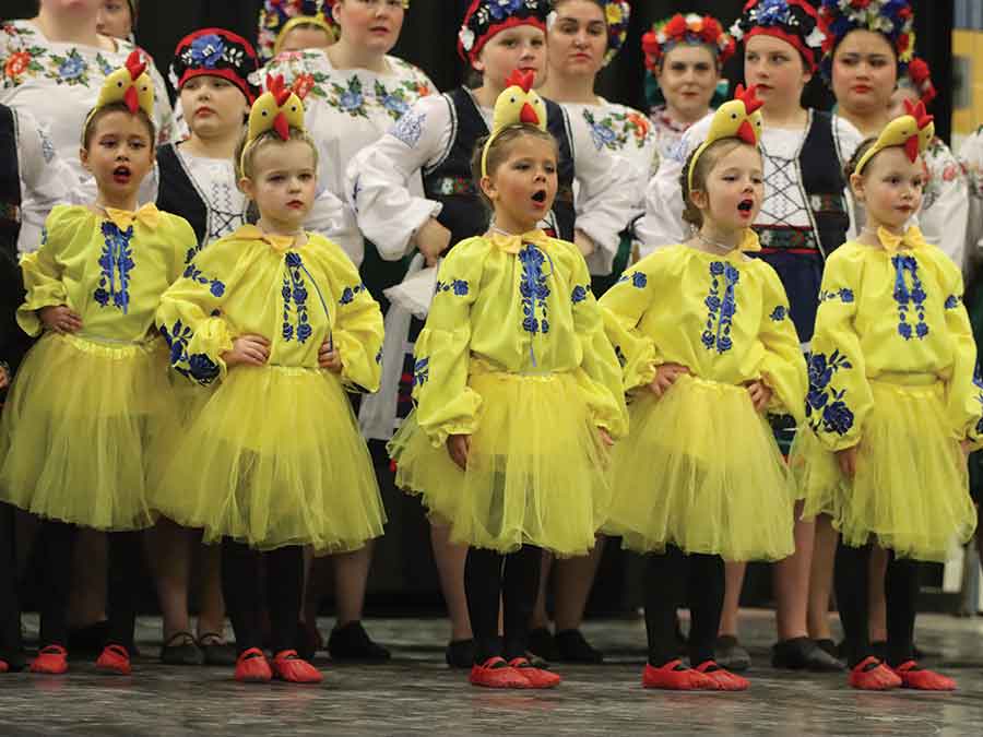 Chaika Ukrainian Dance Club’s rehearsals paid off this April, when dancers stole the show at the Manitoba Ukrainian Dance Festival and at Chaika’s year-end spring tea