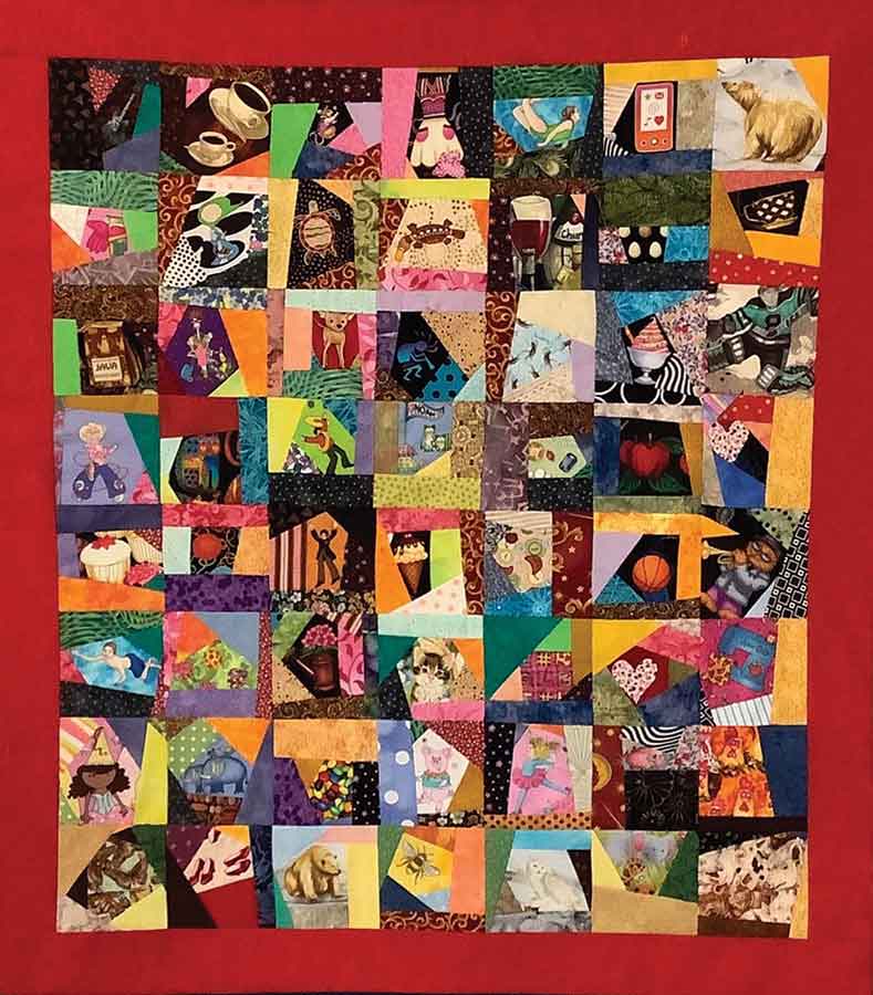 One of the custom quilts Joyce Debreuil has made for each of her grandchildren