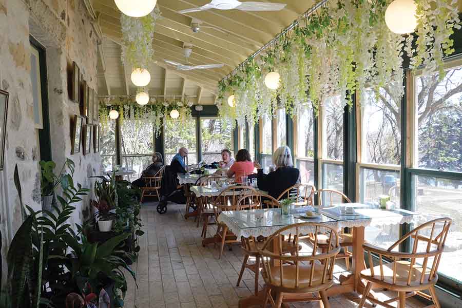 Kennedy House’s beautiful sunroom