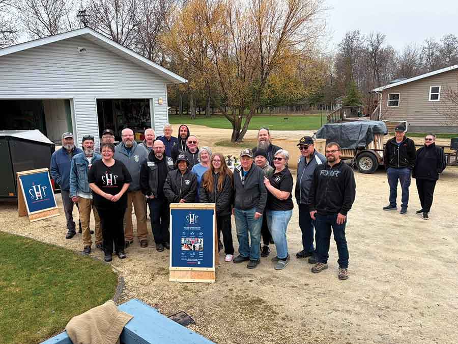 Twenty-three volunteers braved wet weather to build 50 beds during Sleep in Heavenly Peace Interlake’s first build day of 2026. The organization provides beds, mattresses and bedding to children who do not have a bed of their own