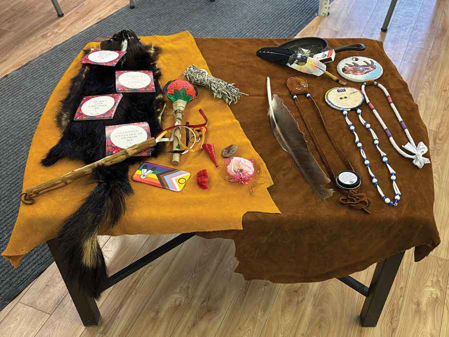 Participants from Ashern met for seven weeks through the Circles for Reconciliation program, bringing together Indigenous and non-Indigenous community members to discuss reconciliation and build relationships. Regular meetings will continue under the name Ashern Circle. Pictured is the group’s meeting space