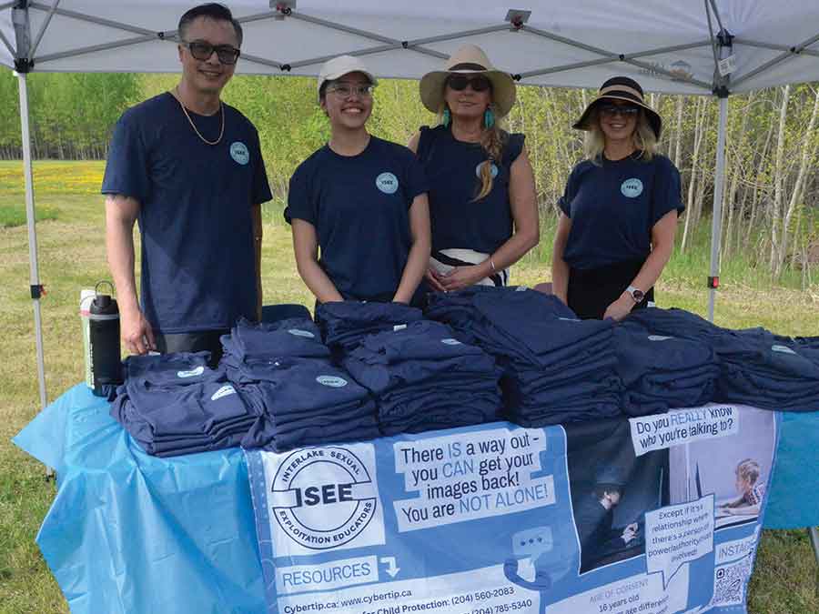 The ISEE Committee was at the event sharing information and supporting