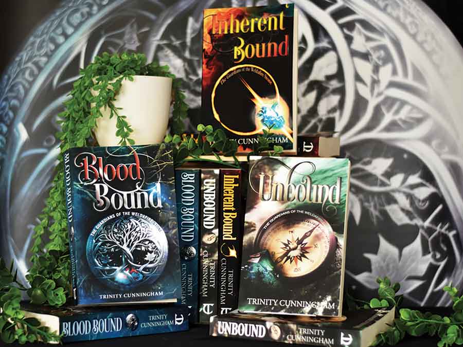 Cunningham’s book series The Guardians of the Weldafire Stone