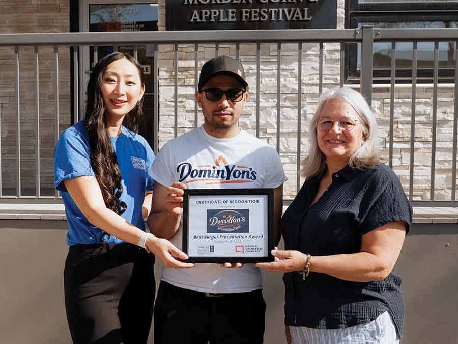 Lily Krushel from the Winkler chamber and Agnew with  DominYons’ Younes Akherraz