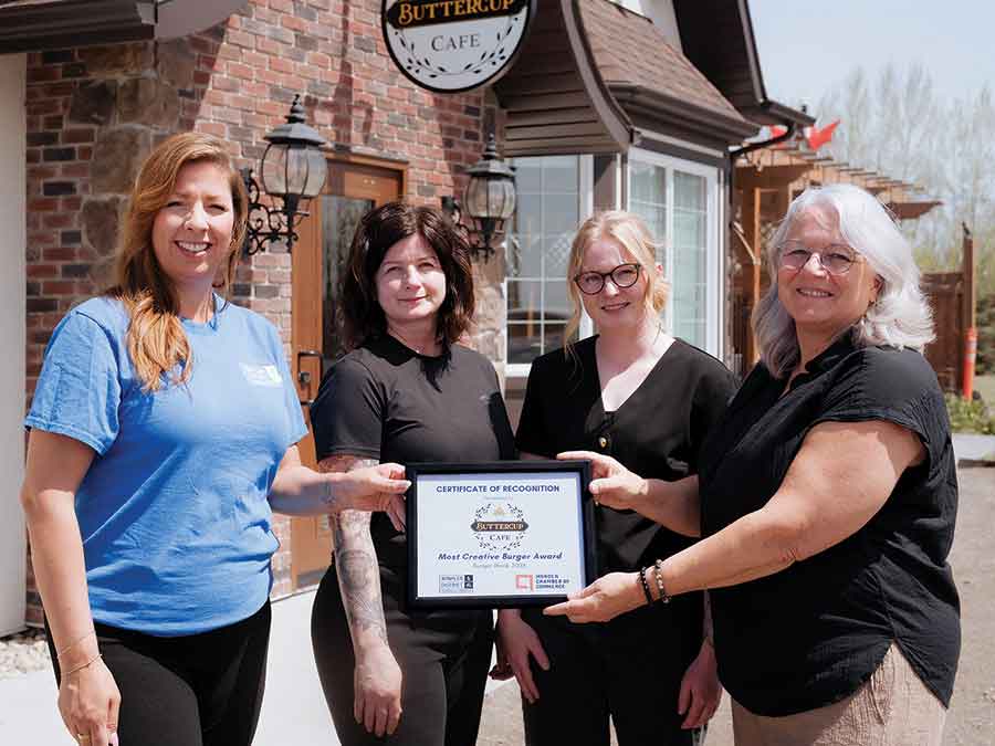 Suzanne Krahn and Natalie Heppner from Butter Cup Café